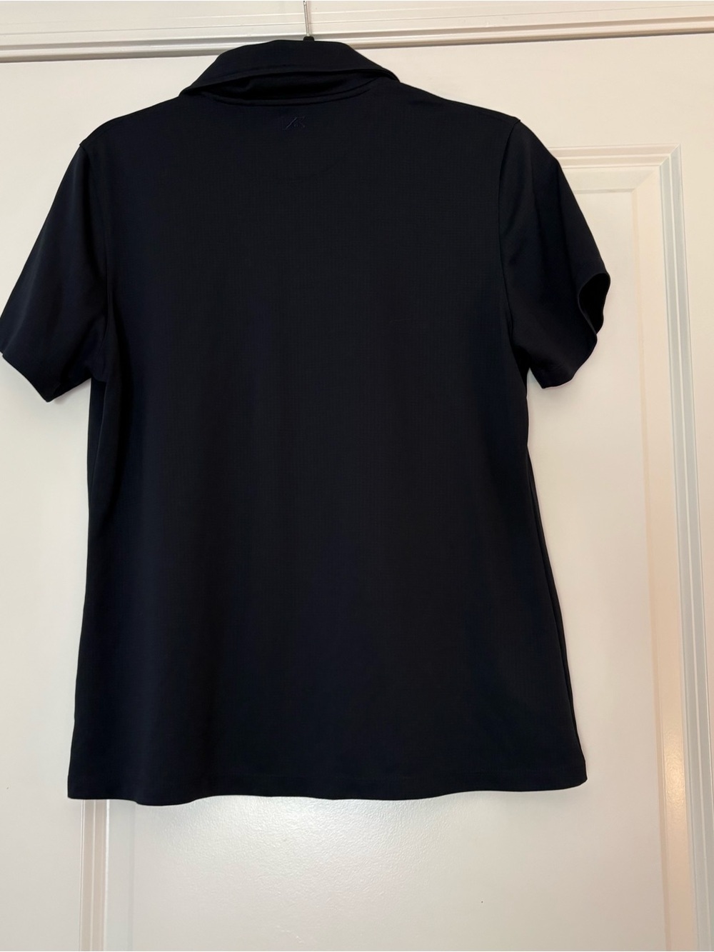 Norte Dame Women’s Navy and Gold Performance Short Sleeve Polo - Picture 6 of 8